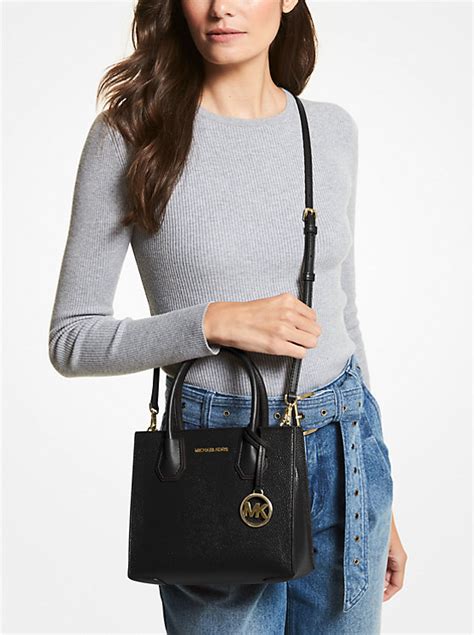 michael kors cambio merce|Mercer Medium Pebbled Leather Crossbody Bag.